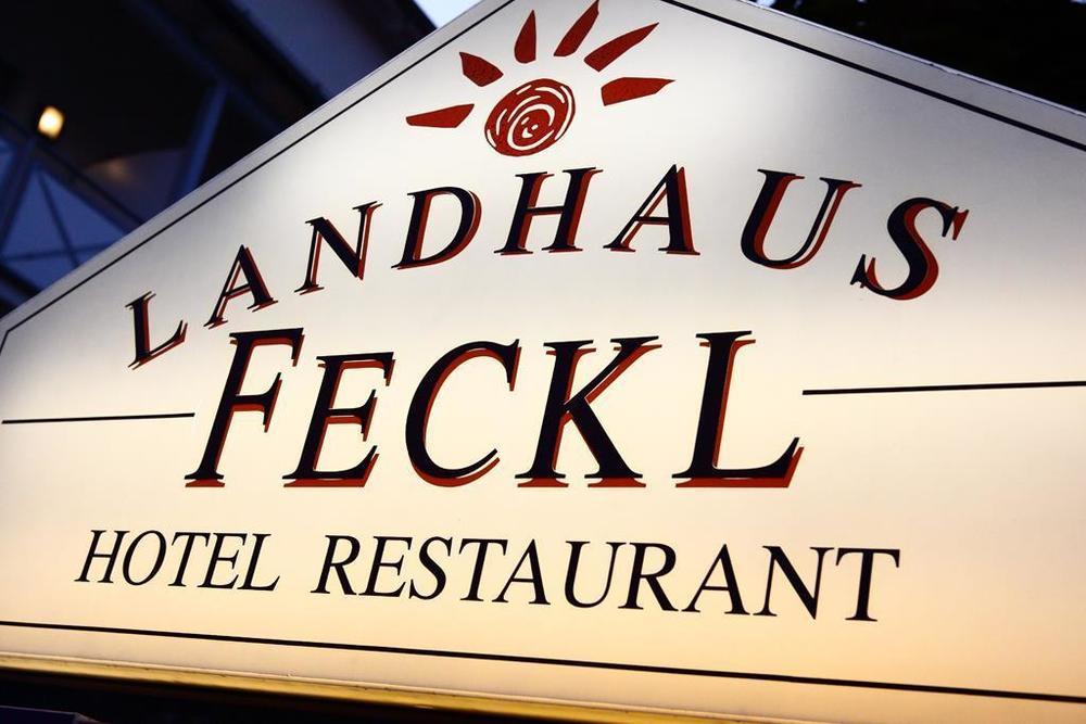 Hotel Landhaus Feckl Ehningen Ресторан фото